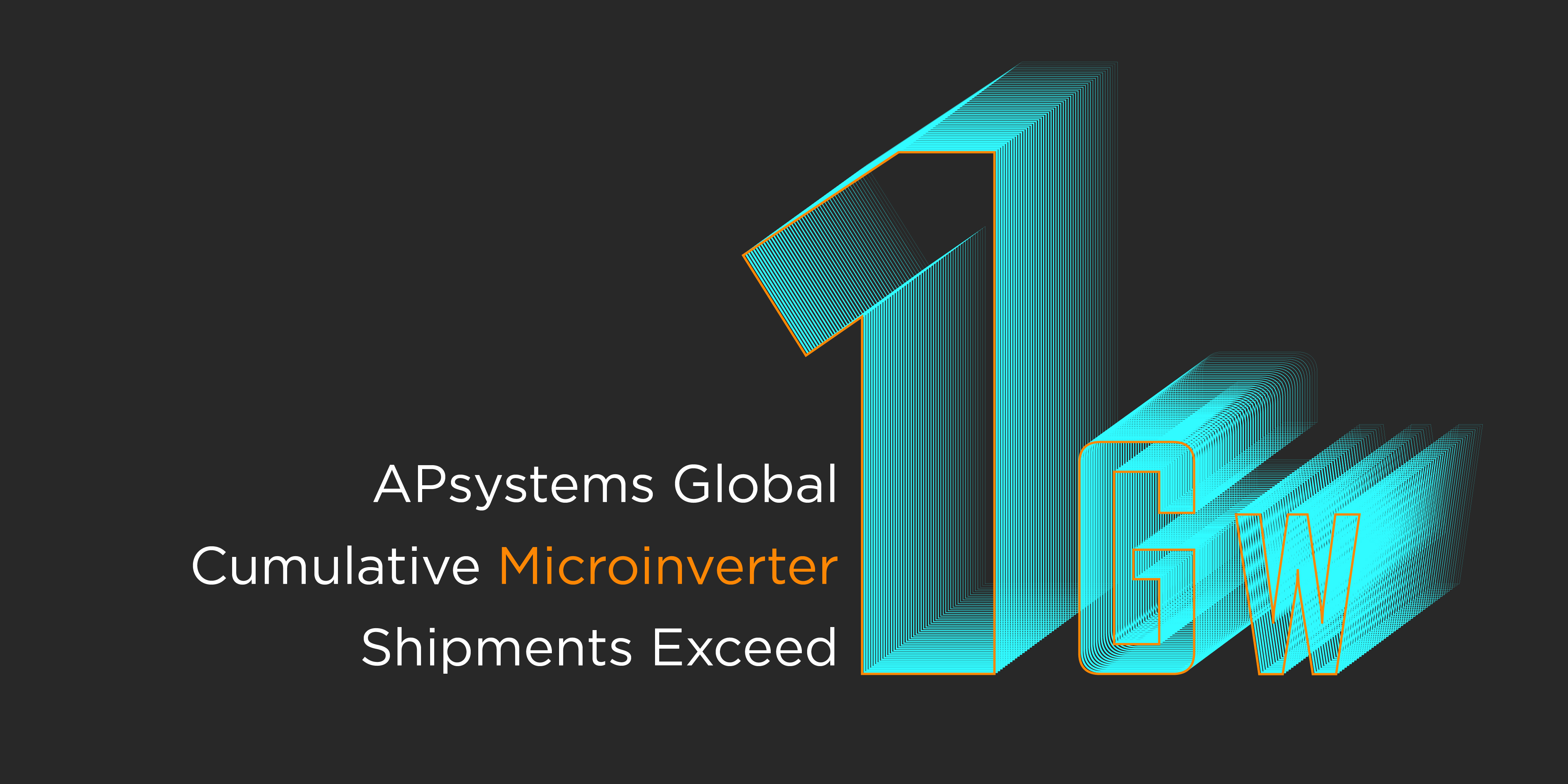 APsystems Global Cumulative Microinverter Shipments Exceed 1GW ...